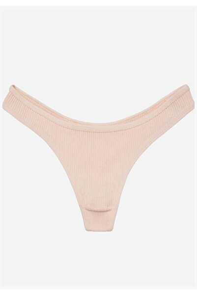 Miss Puddra Σετ 7 ροζ κορδόνι στρινγκ