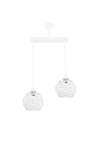 Lambadar Seljuk Ball Motif Star Wrought Iron Model Retro Rustic Pendant Lamp Chandelier