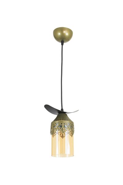 Lambadar Double Crowned Motif Balcam Boat Model Style Pendant Lamp Chandelier