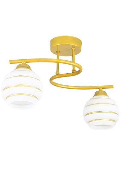 Lambadar Plafonier Modern S Model Gold Chandelier
