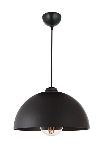 Lambadar Retro Rustic Model Modern Metal Single Black Pendant Lamp Chandelier Cafe