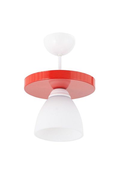 Lambadar Double Round Red Sports Model Modern Chandelier