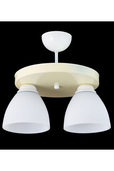 Lambadar Single Round Cream Sports Model Modern Chandelier