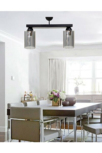 Lambadar Modern Spor Model Üçlü Plafonyer Avize