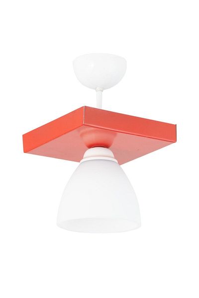 Lambadar Single Square Red Sports Model Modern Chandelier