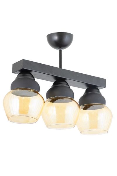 Lambadar Luster Glass Sports Model Modern Plofonyer Chandelier