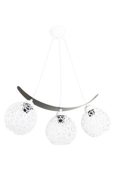 Lambadar Triple Seljuk Motif Boat Model Style Pendant Lamp Chandelier