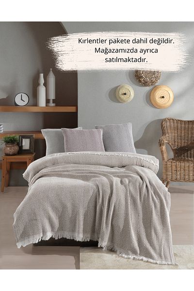Lux Touch Lily Hardal Μονό Πικέ Κάλυμμα Καναπέ 145 X 200 εκ.