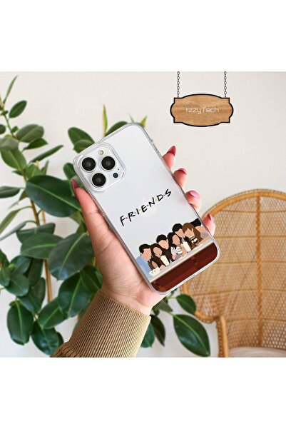 izzytech حافظة متوافقة مع هاتف iPhone 14 PLUS، غطاء ناعم واقٍ رفيع بتصميم شفاف