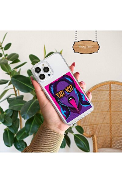 izzytech حافظة متوافقة مع هاتف iPhone 11 PROMAX، غطاء ناعم واقٍ رفيع بتصميم شفاف