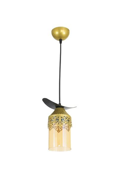 Lambadar Triple Crown Motif Balcam Boat Model Style Pendant Lamp Chandelier
