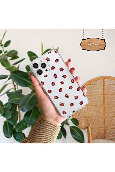 izzytech حافظة متوافقة مع هاتف iPhone 15 PLUS، غطاء ناعم واقٍ رفيع بتصميم شفاف