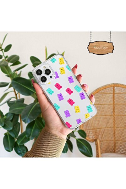 izzytech حافظة متوافقة مع هاتف iPhone 15 PLUS، غطاء ناعم واقٍ رفيع بتصميم شفاف