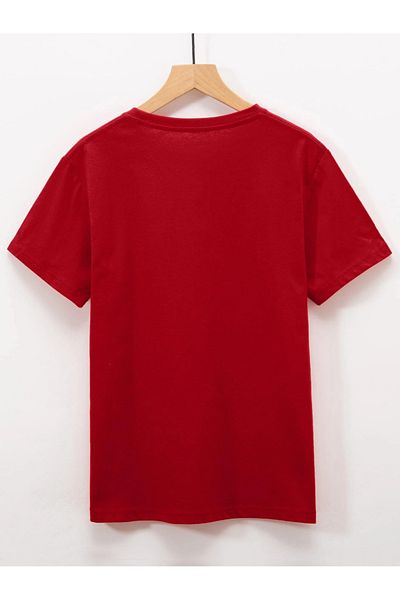 Mella&Co Tricou oversize din bumbac pieptănat pentru femei - Tricou imprimat