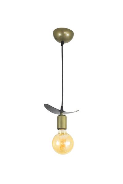 Lambadar Single Tulip Motif Boat Model Style Pendant Lamp Chandelier