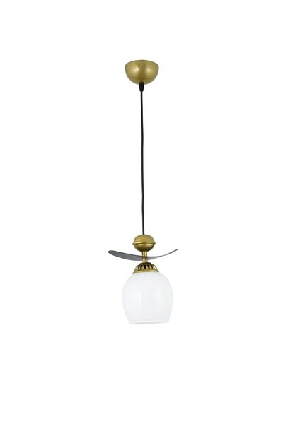 Lambadar Triple Modern Style Boat Model Metal Glass Pendant Lamp Chandelier
