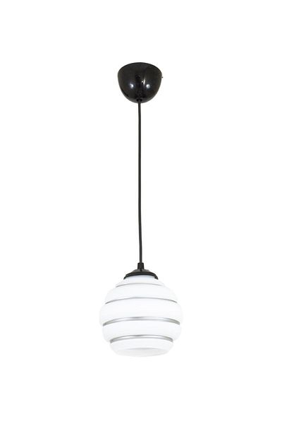 Lambadar Single Special Striped Glass Model Modern Pendant Lamp Chandelier