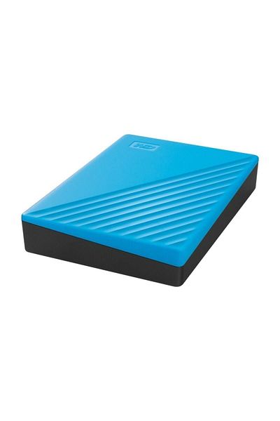 WD قرص ماي باسبورت 4 تيرابايت 2.5 بوصة يو اس بي 3.2 محمول WDBPKJ0040BBL-WESN أزرق