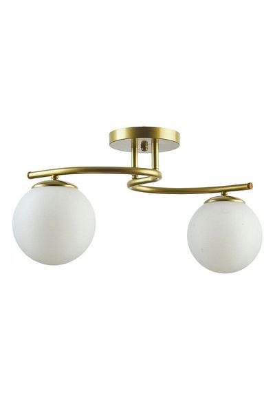 Lambadar Luna Model Closed Globe Glass Modern Plafonier Chandelier