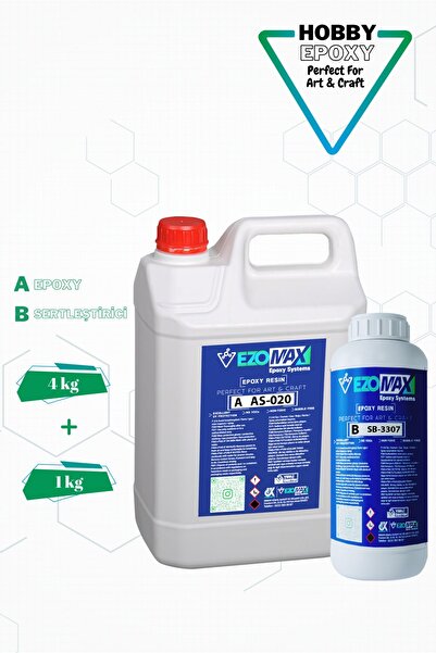 ERKON KİMYA Ultra Şeffaf Tamir Döküm Epoksi - Masa & Sehpa Tamir Epoksi