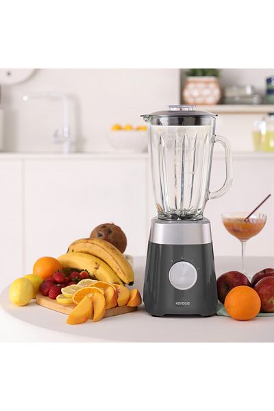 Karaca Premium Ice Crushing Smoothie Blender with Pine Pitcher Red 1000W