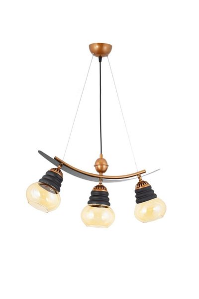 Lambadar Single Modern Style Boat Model Metal Glass Pendant Lamp Chandelier