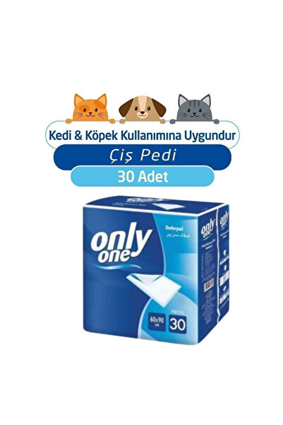 ONLYONE Kedi Köpek Çiş Pedi 60x90 Cm 30 Adet