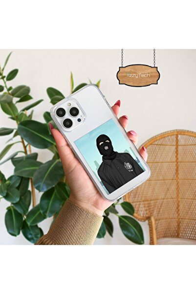 izzytech حافظة متوافقة مع هاتف iPhone 14 PLUS، غطاء ناعم واقٍ رفيع بتصميم شفاف