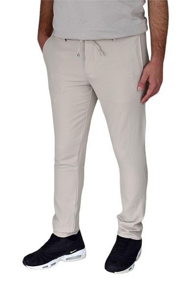 ADVANTE Men's Jogger Seersucker Pants - Elastic BGL-ST03797