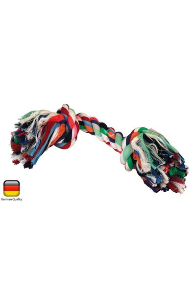 KERBL لعبة تنظيف أسنان الكلب عظمة قطنية، 48 سم، 440 جرام