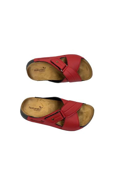 KAFKASLAR AYAKKABI KAFKASLAR complet ortopedic - Papuci de mama din piele velcro