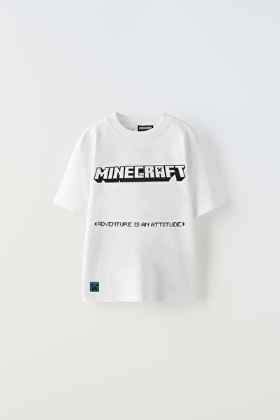 MİNİKO KİDS Хлопчача бавовняна футболка з принтом Minecraft