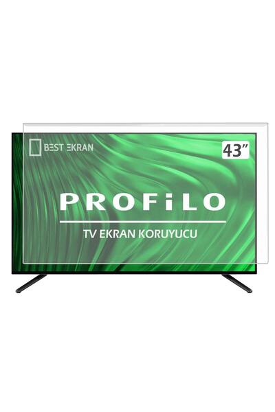 Profilo 43pa515esg Tv Ekran Koruyucu 108cm 109 Ekran Kırılmaz Paneli