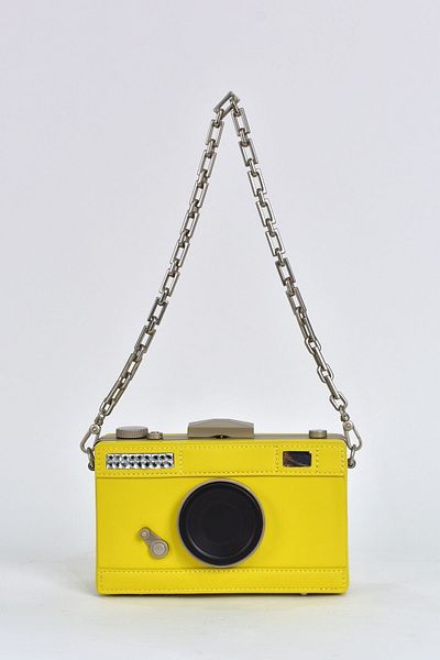 ELATAE Women's Shoulder Strap Camera Detailed Handbag 17573