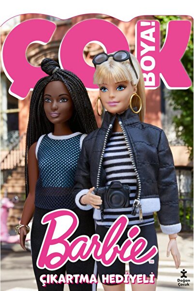 Doğan Kitap Barbie Çok Boya! Çıkartmalı Dev Boyama Kitabı