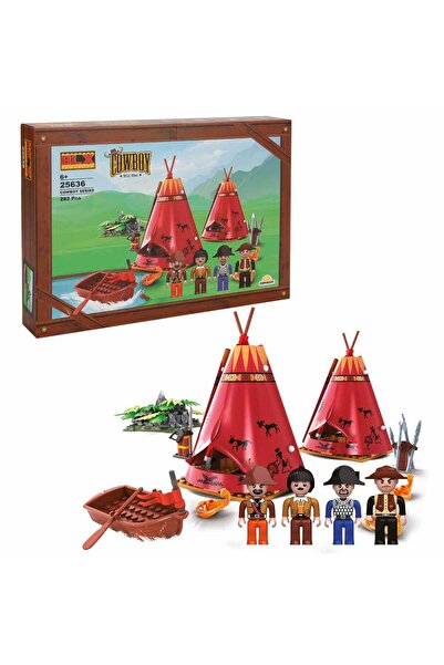 BLX Cowboy Kızılderili Çadırı ve Korsanlar 25636
