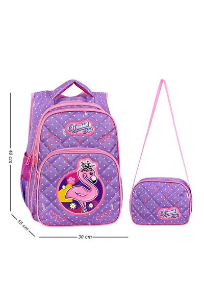Waddell Cutie de prânz pentru primar și nutriție cu licență Flamingo Liliac