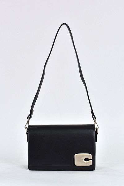 ELATAE Women's Shoulder Strap Crossbody Bag Black 17577