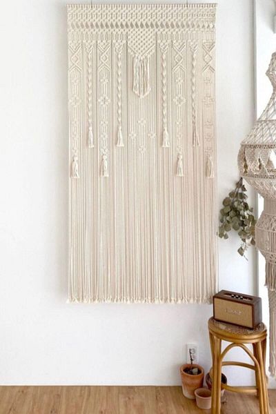 MACROMEV Macrame Curtain 50x150