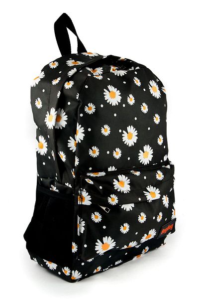 AlpCollection Rucsac casual și școlar unisex cu model de margarete imprimate digital