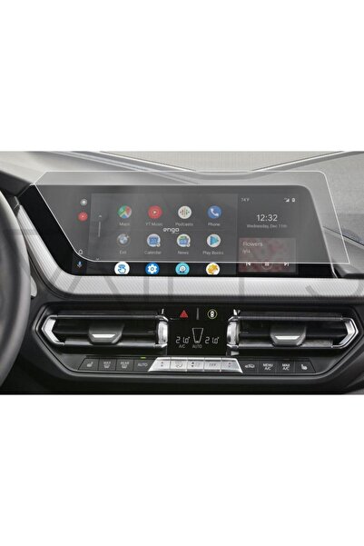Engo واقي شاشة الوسائط المتعددة غير اللامع مقاس 10.25 بوصة لسيارة BMW 116d شفاف