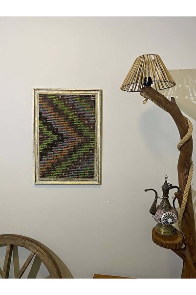 Tarihî Dokunuş Yün Sanat Panosu 50x70cm T017