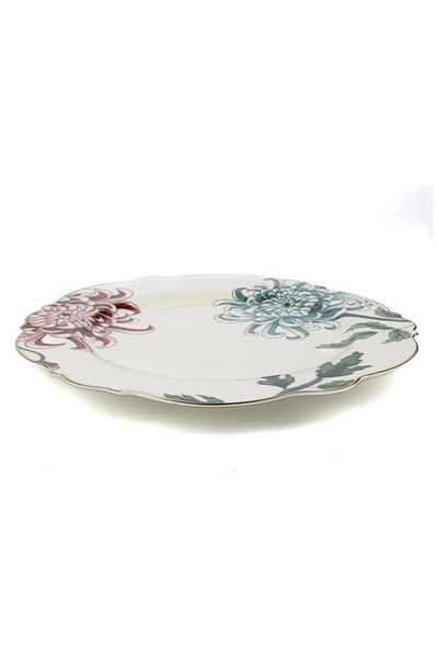 Mikasa Moor Fleur White - Set of 6 27cm Serving Plates