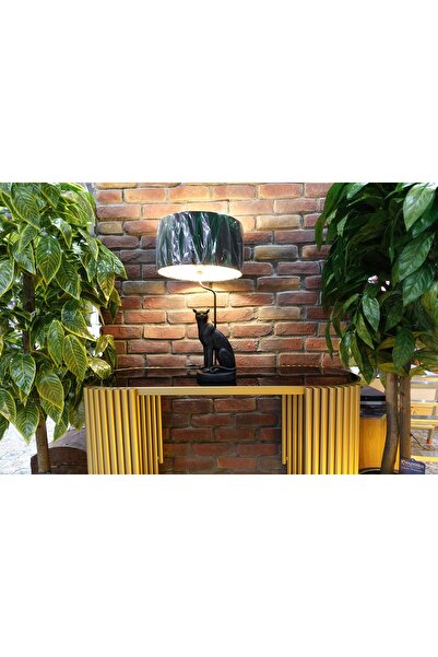 LUCEA 80736-06-T01-B LAFESTA 06 FİGÜRLÜ ÇİTA MASA LAMBASI SİYAH 1XE27 (AMPUL ...