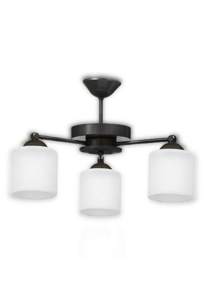 Lambadar Black Rustic Model Chandelier