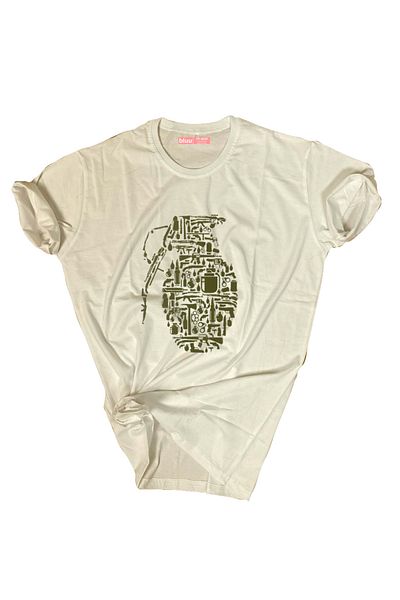 BLUU Μπλουζάκι Unisex Printed Regular Fit - Outdoor