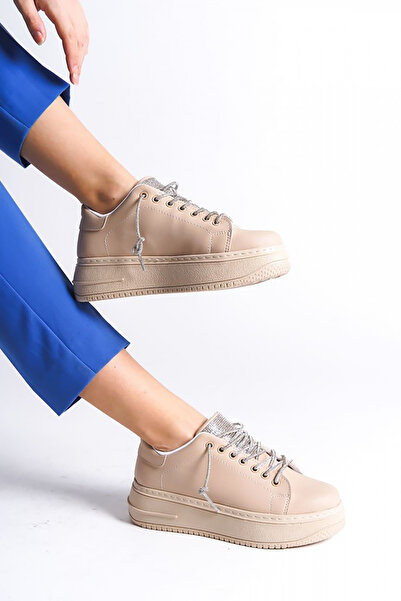 Rainon Store RDSDella - Orthopedic Sole Women's Sneakers with Stone Detail