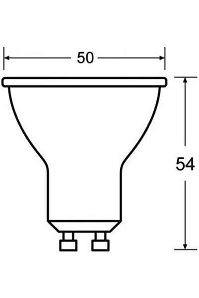 Osram Ledvalue 6,9W(80W) Par16 Led Spot Ampul Sarı 2700K - GU10 Duy