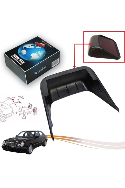 İDEAL OTOMOTİV Mercedes E W210 1995-2003 İçin 3. Stop Lambasının Kapağı A2108...
