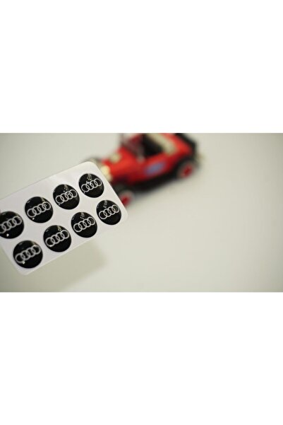 DK Tuning Audi Logo Jant Torpido Direksiyon 12mm Damla Sticker Logo Seti